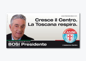 Campagna di comunicazione Tosi UDC Toscana